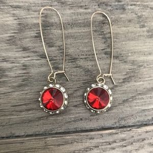 NWOT Red drop earrings from Nordstrom.